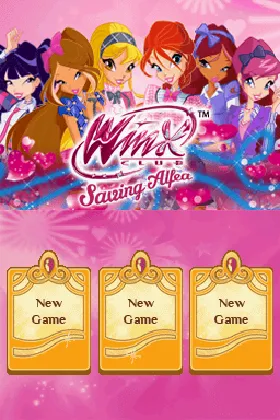 Winx Club - Saving Alfea (USA) (En,Fr,Es) screen shot title